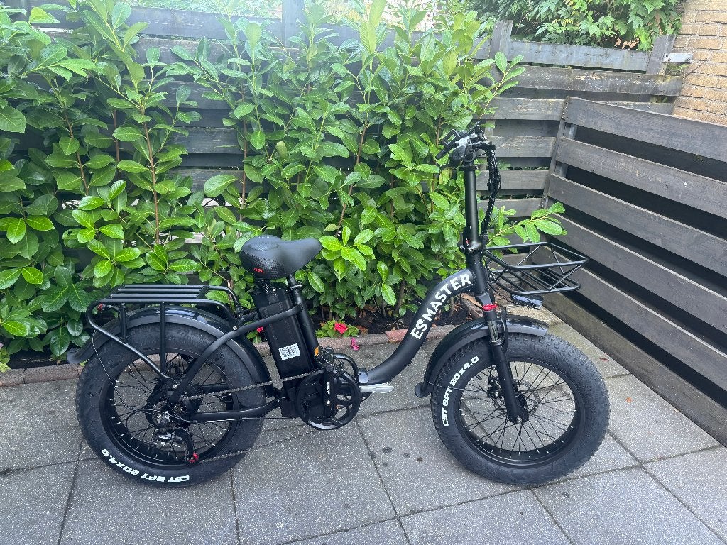 ESMASTER Fatbike - Zo goed als nieuw, slechts 194 km, Zo goed als nieuw, Minder dan 47 cm, 50 km per accu of meer, Ophalen