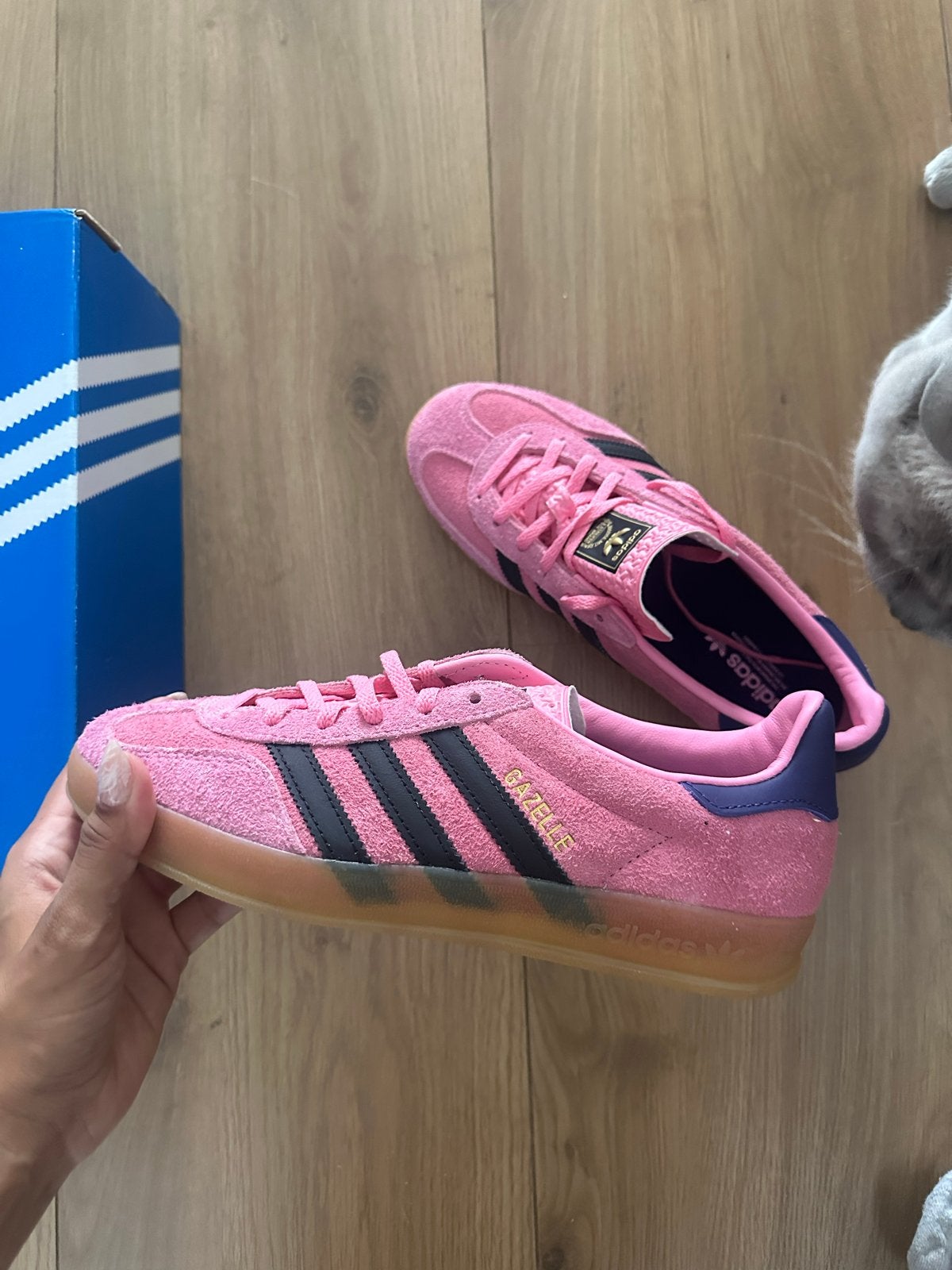 Adidas Gazelle sneakers roze - Nieuw, maat 38 2/3, Ophalen of Verzenden, Nieuw, Roze, Sneakers of Gympen