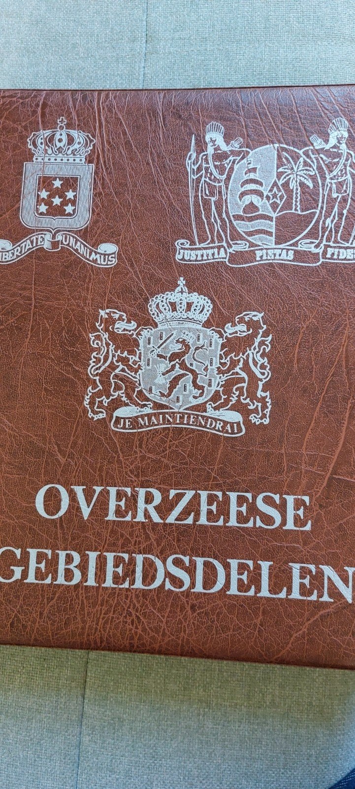 Muntenalbum Overzeese gebied, Ophalen, Koningin Juliana
