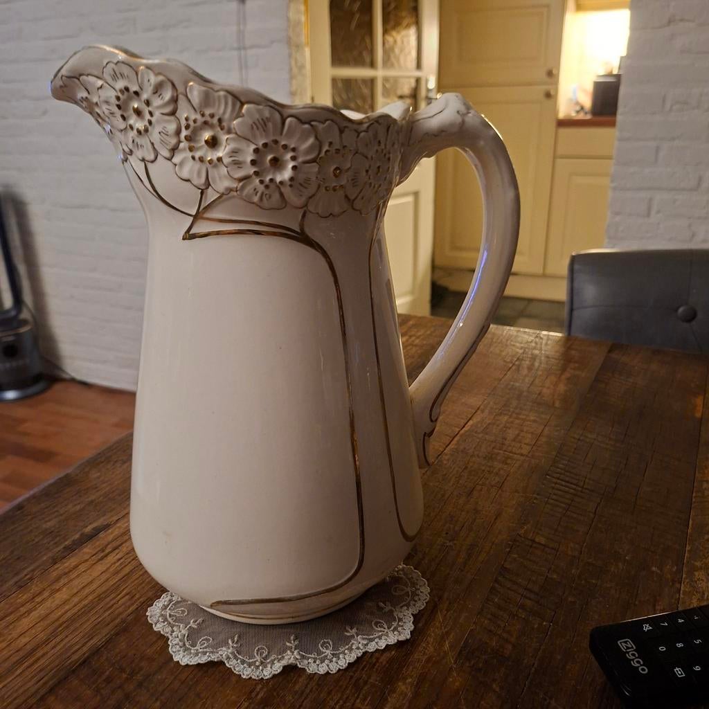 Antieke Schenkkan of als Vaas 27x20 cm groot, Antiek en Kunst, Ophalen of Verzenden