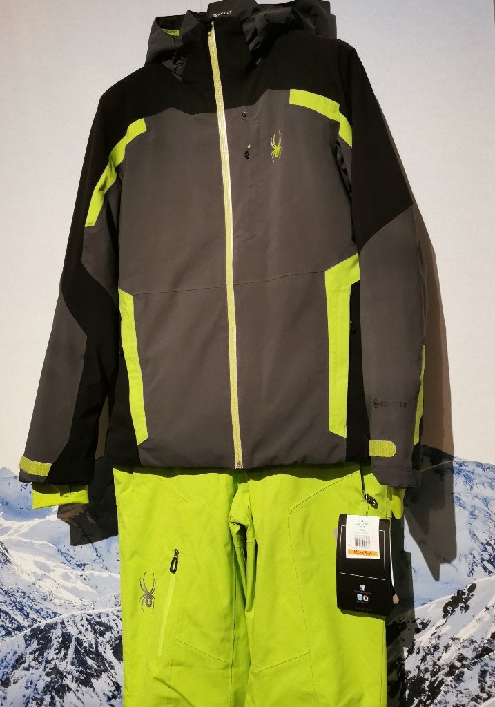 Spyder Skipak, Copper GTX/Dare, S/48, Zwart/grijs/groen., Kleding | Heren, Maat 48/50 (M), Ophalen of Verzenden, Zo goed als nieuw