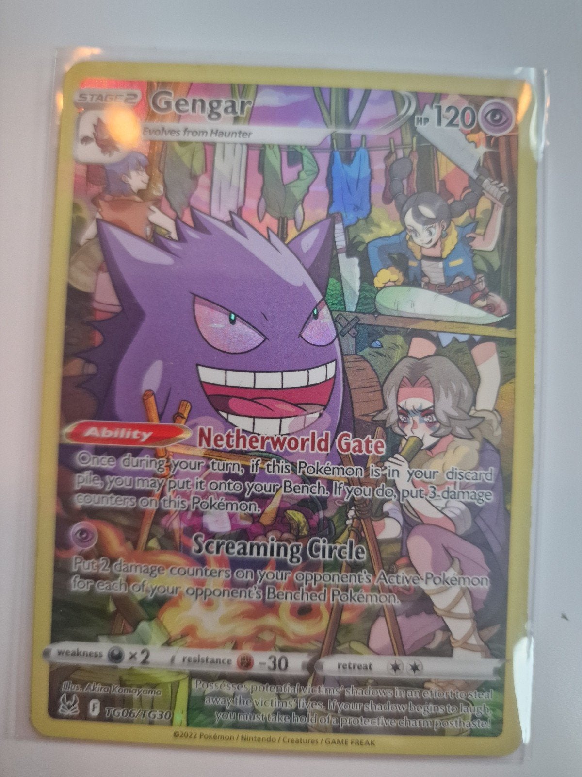 Gengar lost origin, Ophalen of Verzenden, Nieuw, Losse kaart, Foil