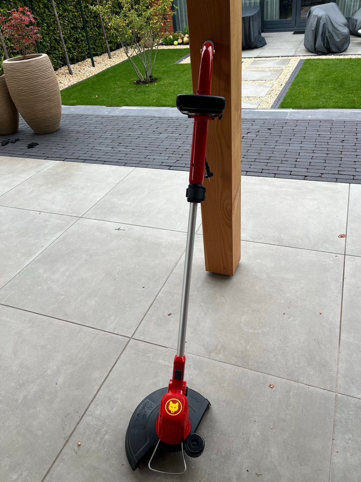 Wolf Garten grastrimmer - Elektrisch, zo goed als nieuw, Ophalen, Cirkelmaaier, Elektrische grasmaaier, Minder dan 30 cm