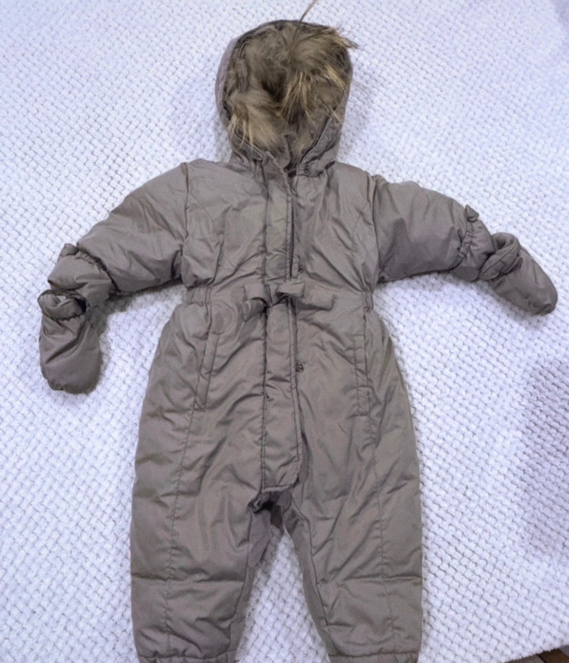 Tartine et Chocolat Baby Sneeuwpak met Bontcapuchon, Kinderen en Baby's, Babykleding | Maat 80, Ophalen of Verzenden, Gebruikt
