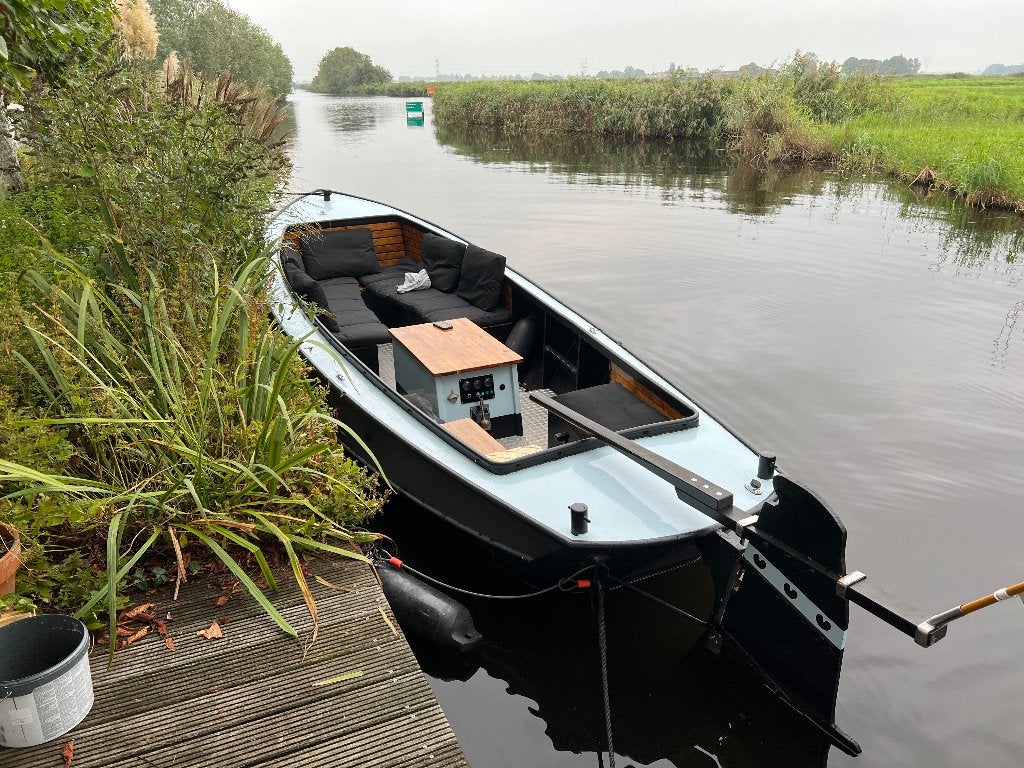 Stalen sloep 6,5 meter – compleet uitgerust & vaarklaar, Watersport en Boten, Sloepen, Staal, Binnenboordmotor, Diesel, Zonnedek