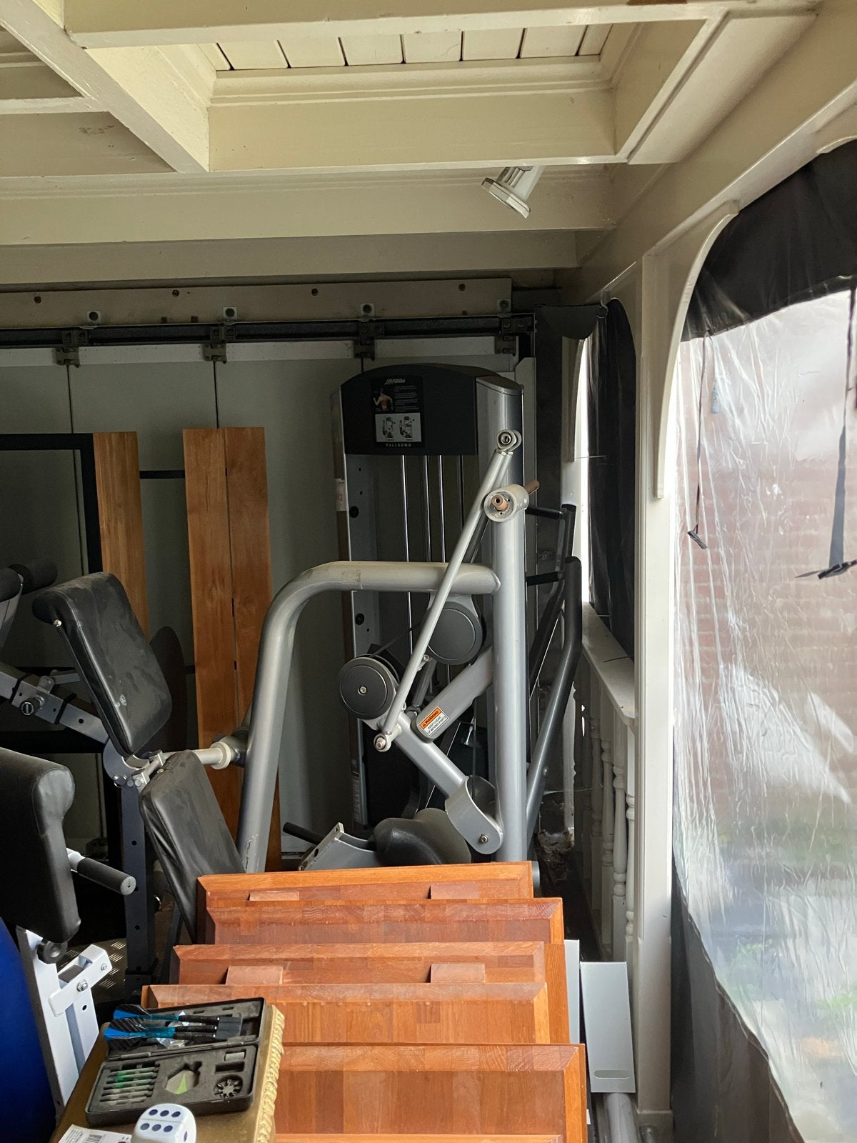 Diverse fitnessapparaten: Technogym, Life Fitness, Precor, Ophalen, Gebruikt, Krachtstation, Armen