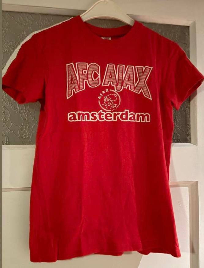 Ajax t-shirt maat 164, Ophalen of Verzenden, Zo goed als nieuw, Jongen of Meisje, Shirt of Longsleeve