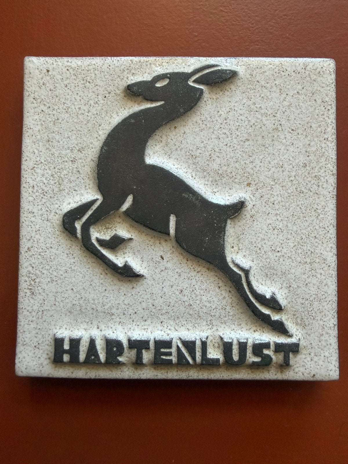 Westraven chanoirtegel springend hert, Antiek en Kunst, Ophalen of Verzenden