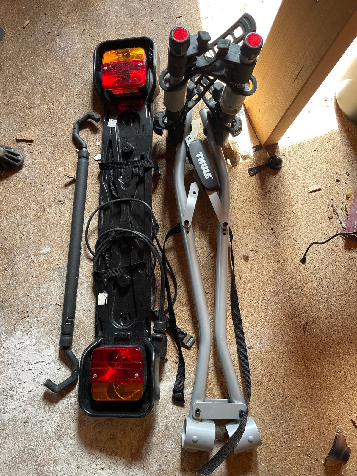 Thule Fietsendrager voor 2 fietsen - Gebruikt, Ophalen of Verzenden, 2 fietsen, Gebruikt, Trekhaakdrager