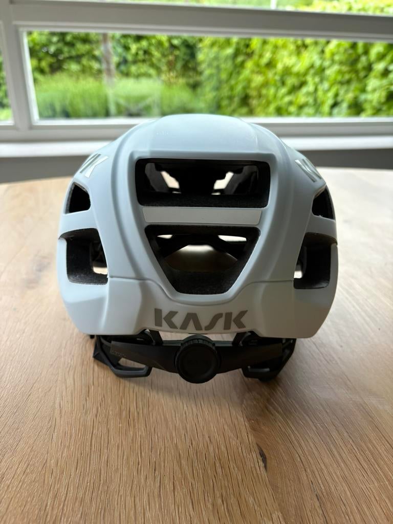 KASK PROTONE ICON (maat M) RACE FIETSHELM MAT WIT, Ophalen, Zo goed als nieuw, Heer of Dame