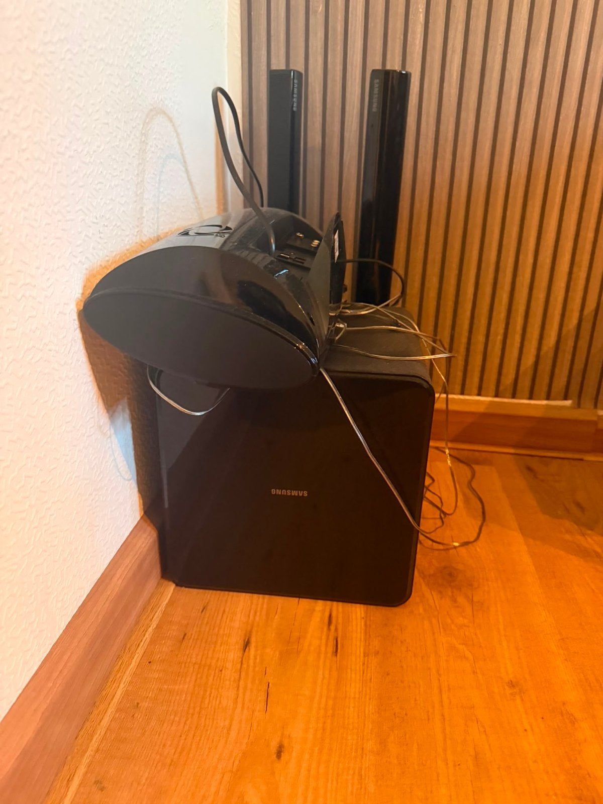 Samsung Blu-ray Home Cinema Systeem met 2.1 speakers, Ophalen, Gebruikt, 2.1-systeem, Blu-ray-speler