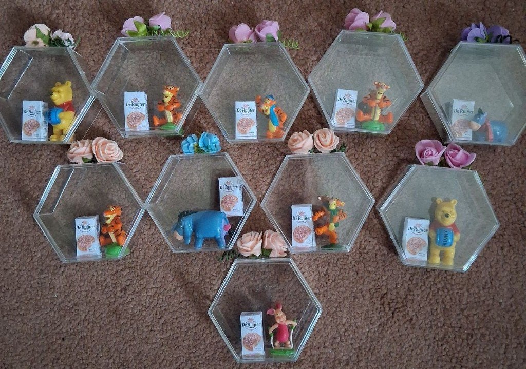 geboorte bedankjes plexiglas doosjes, Ophalen of Verzenden, Nieuw
