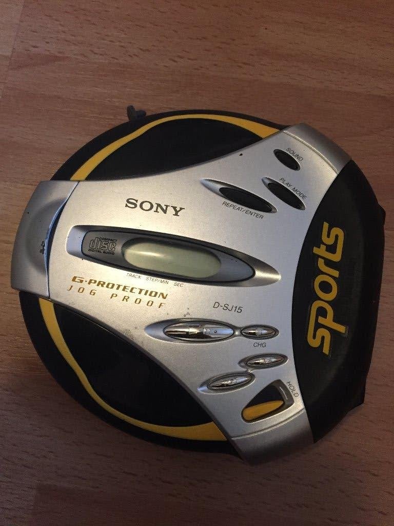 Vintage Sony Discman Sports Walkman voor Reparatie, Ophalen of Verzenden, Discman