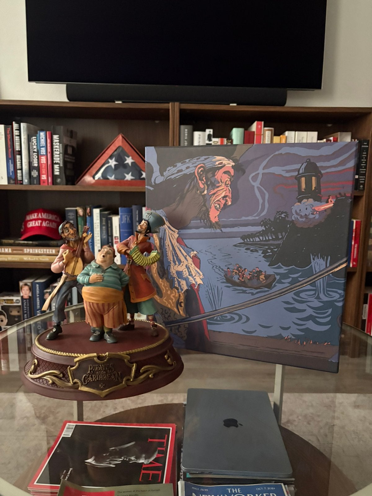 Disney - Pirates of the Caribbean beeld. Lmtd 600 ex, 50 Hz, Ophalen of Verzenden, Zo goed als nieuw, 100 cm of meer