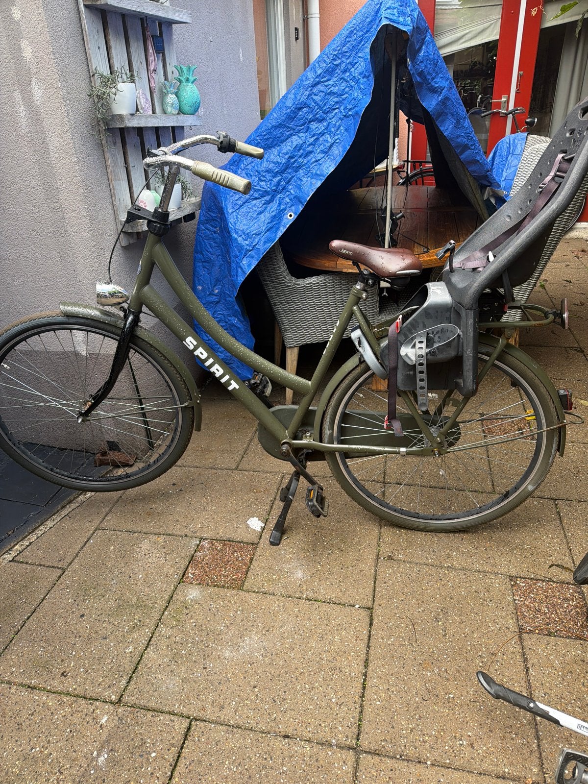 Spirit Cargo fiets met kinderzitje, Versnellingen, Trommelrem, Ophalen, Overige merken