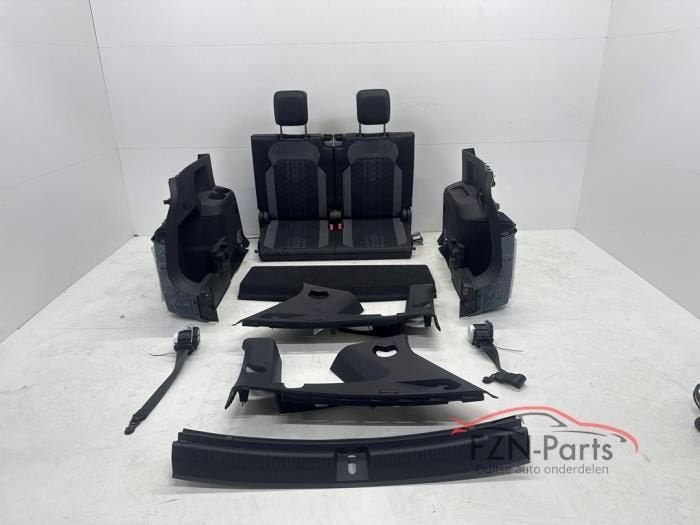 VW Tiguan Allspace 5NN R-Line Derde Zitrij Bekleding Complee, Auto-onderdelen, Interieur en Bekleding, Ophalen of Verzenden, Gebruikt