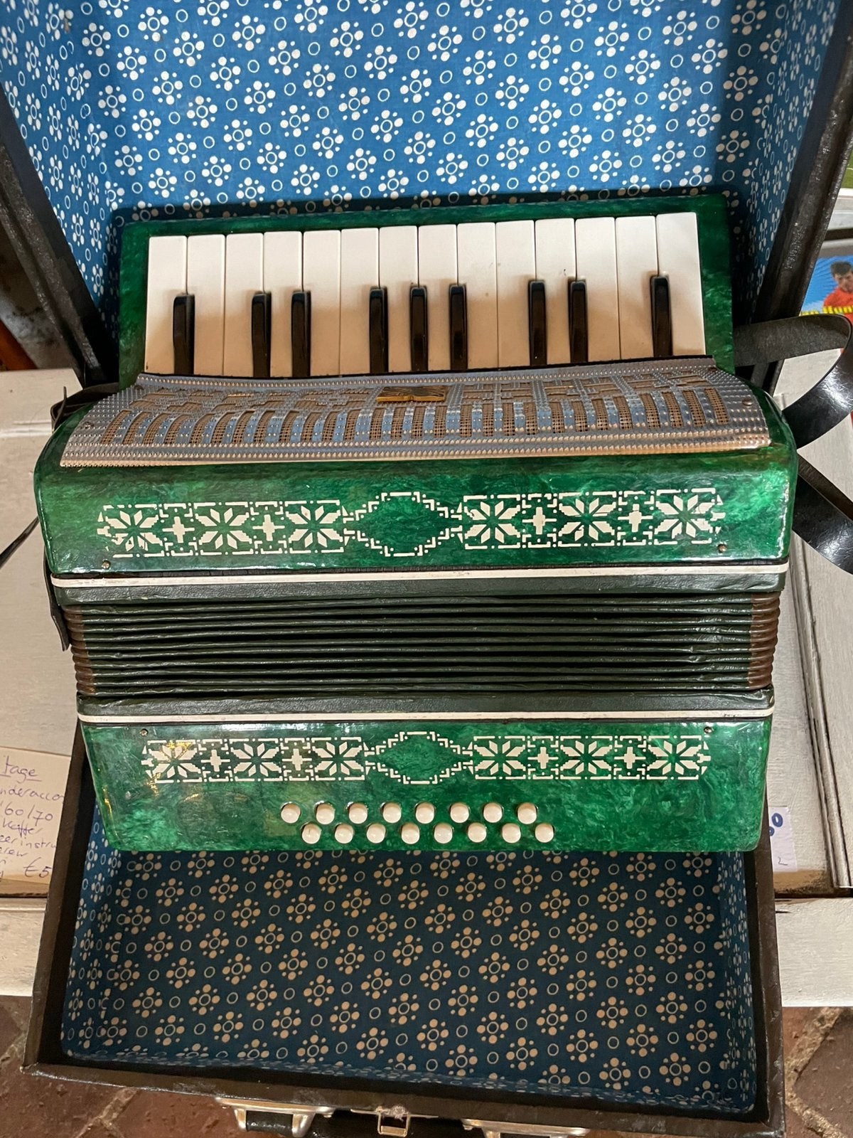 Vintage kinderaccordeon, Muziek en Instrumenten, Accordeons, Ophalen of Verzenden, Gebruikt, Overige formaten, Overige merken