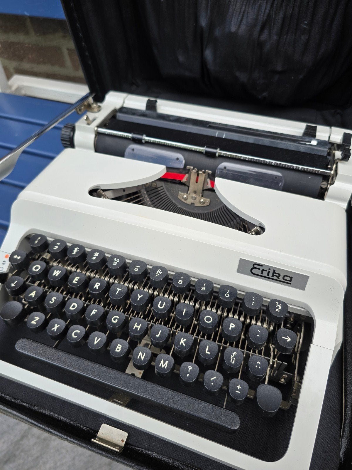 schrijfmachine Erika Model 34, Ophalen of Verzenden, Zo goed als nieuw