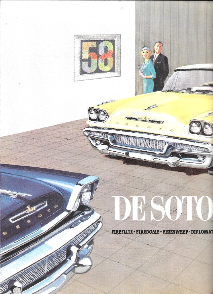 DESOTO  1958, Ophalen of Verzenden, Gelezen, Overige merken