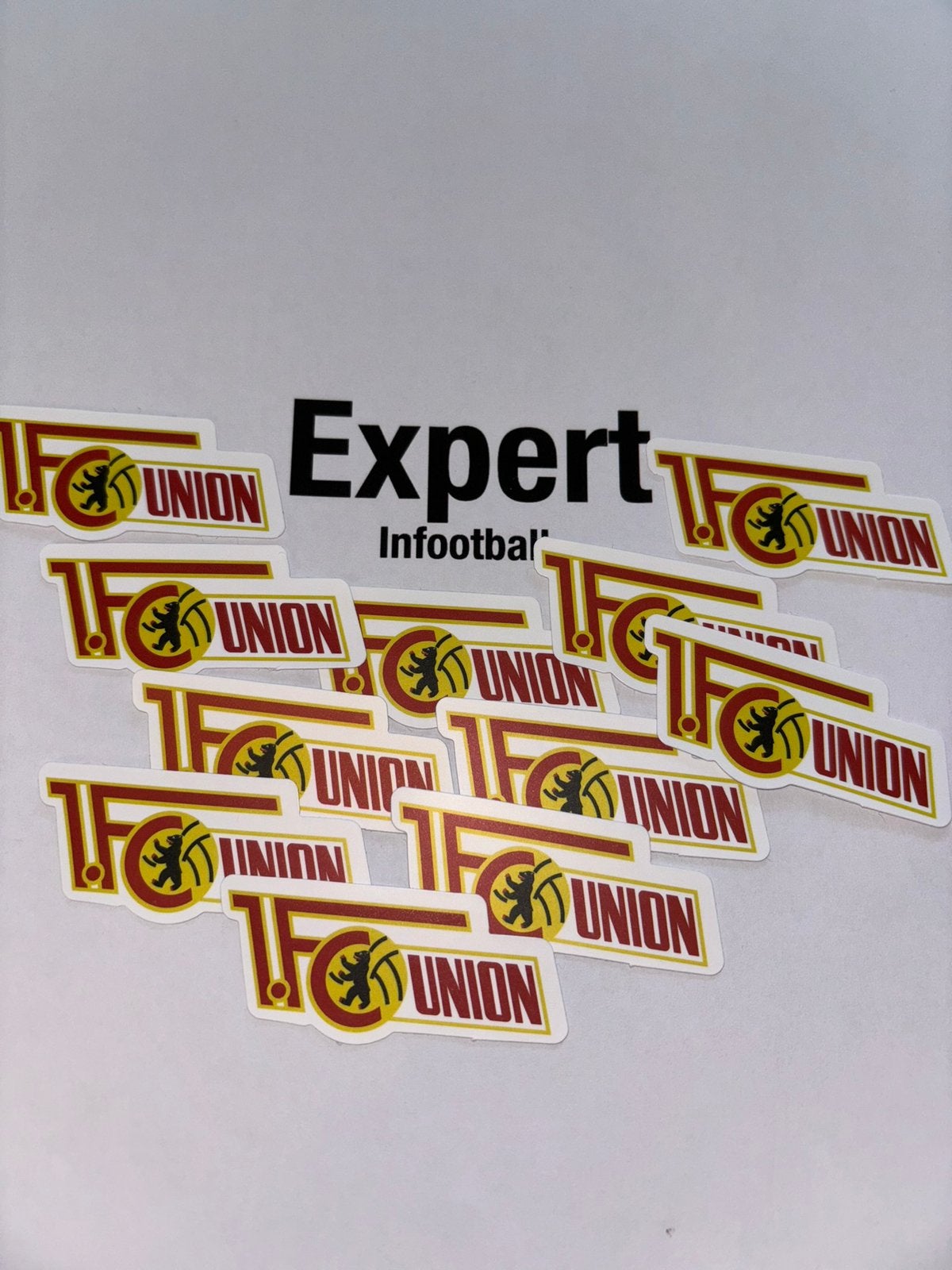 Union berlin voetbal logo sticker, Ophalen of Verzenden, Nieuw, Buitenlandse clubs, Poster, Plaatje of Sticker