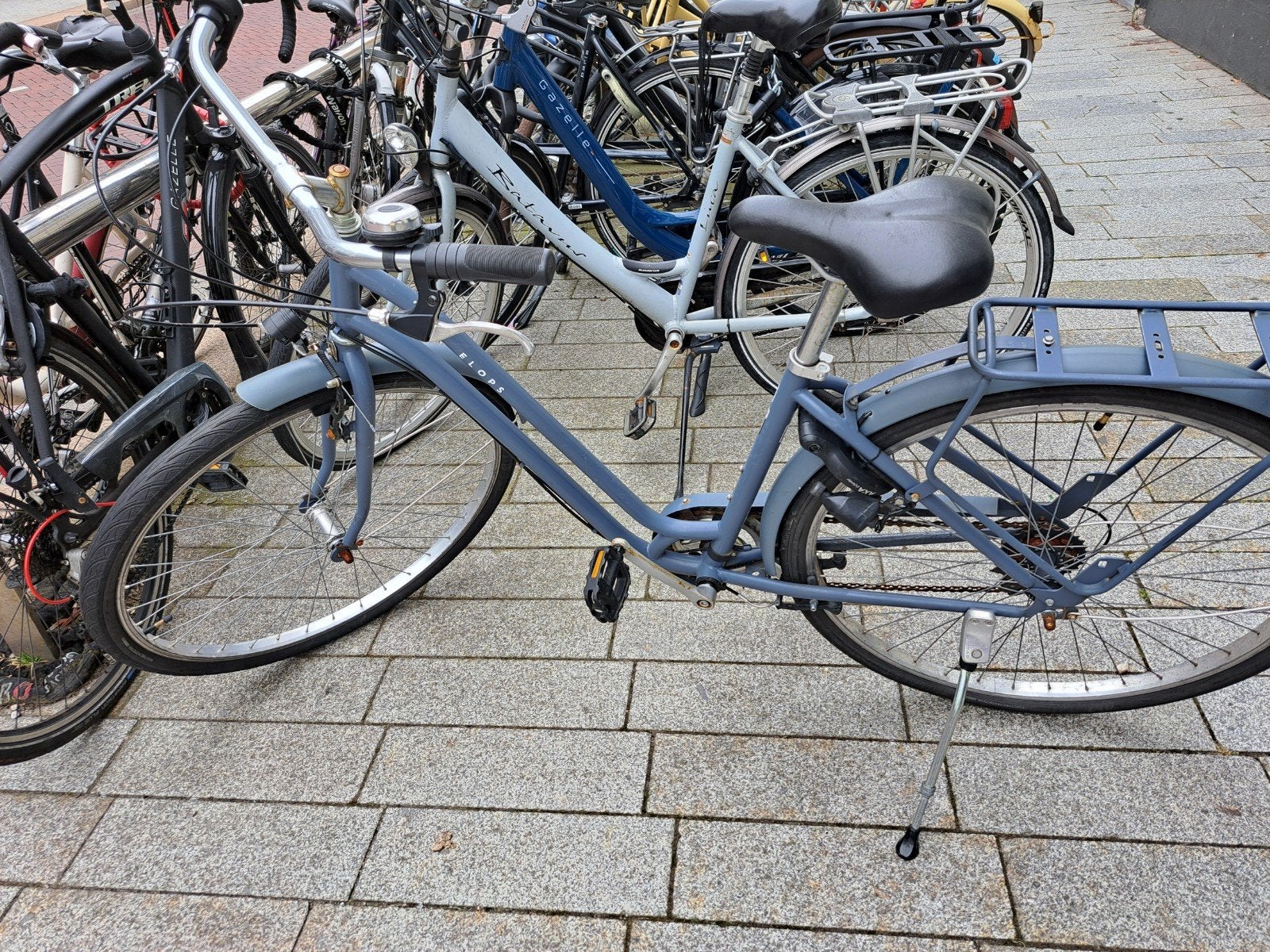 Second-hand bike Elops brand from Decathlon, Gebruikt, Velgrem, Versnellingen, 50 tot 53 cm