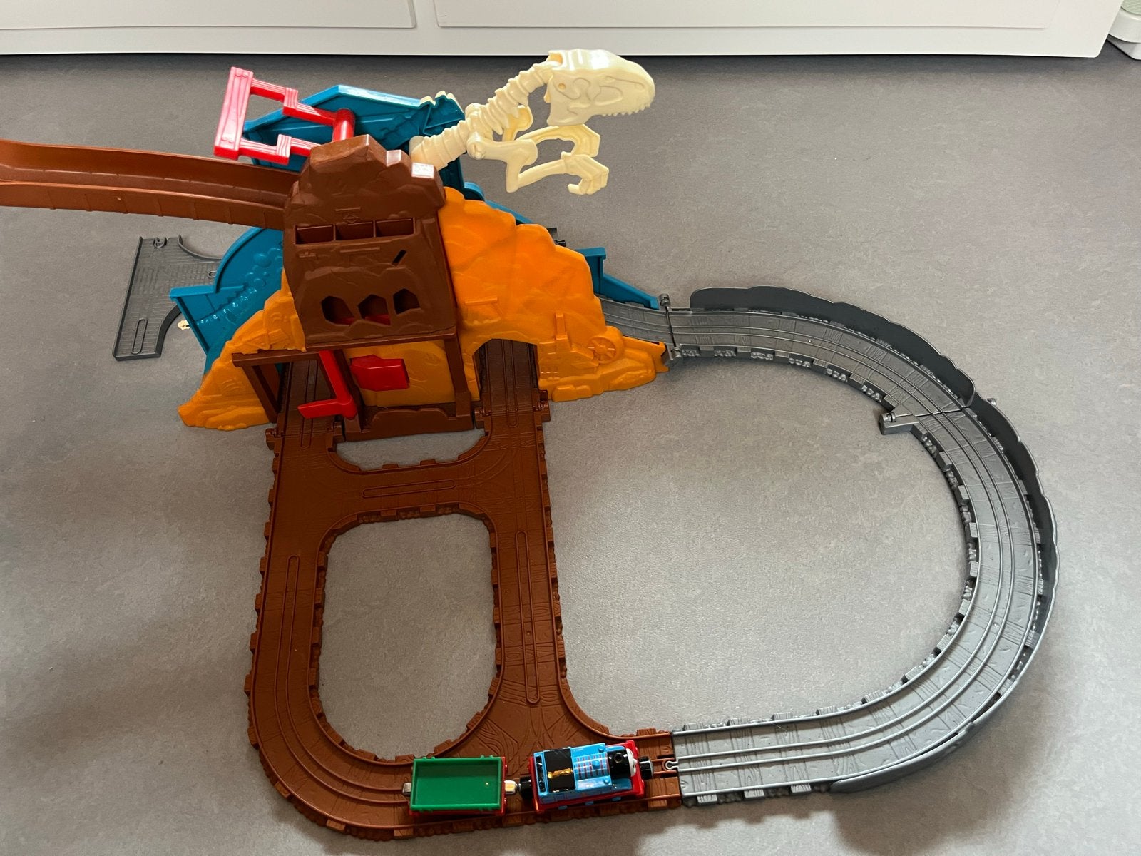 Thomas de Trein speelset Dino run, Ophalen of Verzenden, Zo goed als nieuw