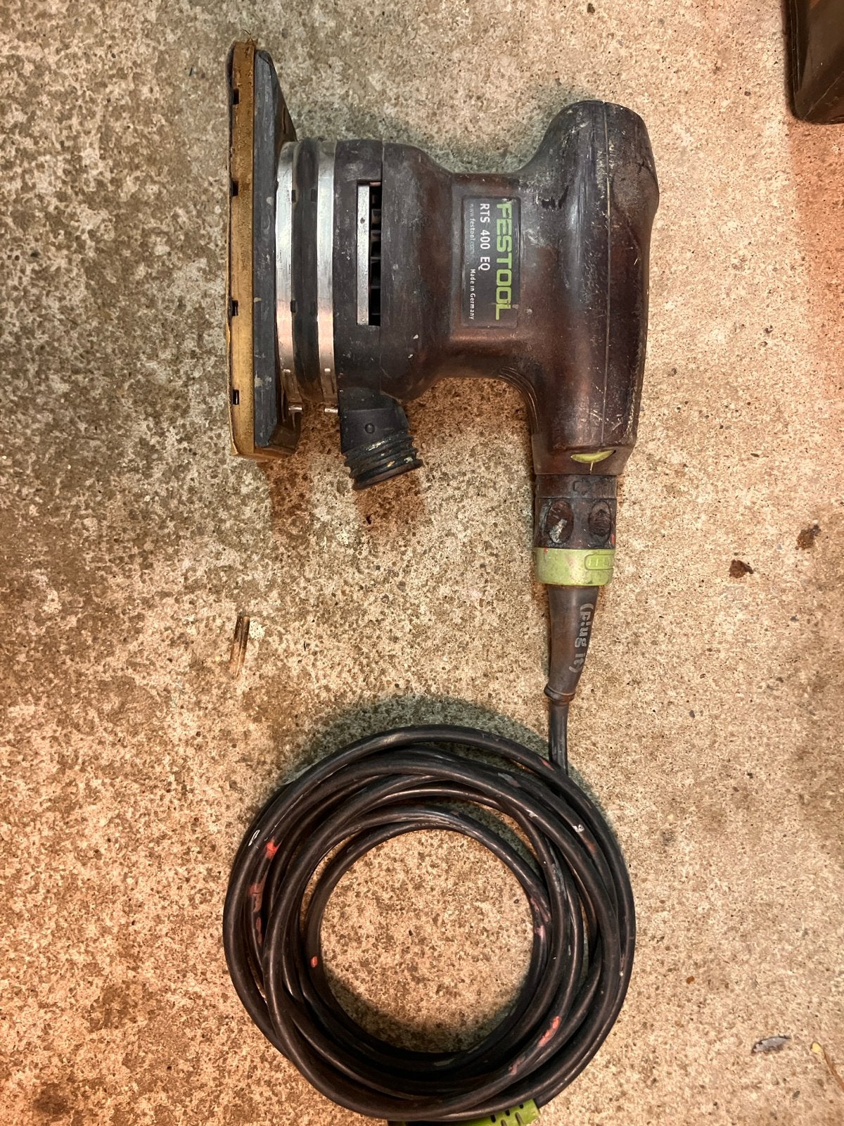 Festool RTS 400 EQ vlakschuurmachine - defect/onderdelen, Doe-het-zelf en Verbouw, Ophalen of Verzenden, Gebruikt, Minder dan 600 watt