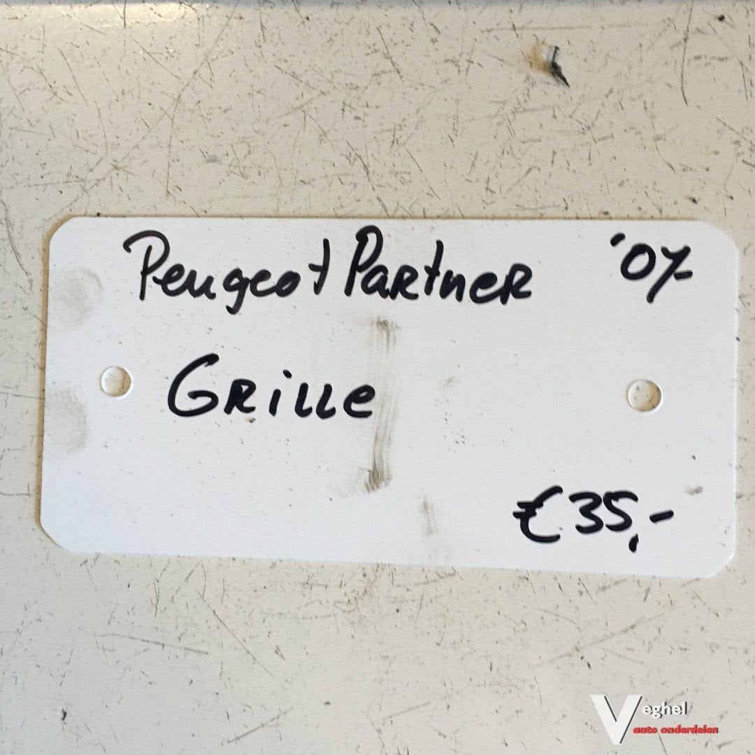 Peugeot Partner 2007 Grille, Gebruikt, -, -, Ophalen of Verzenden
