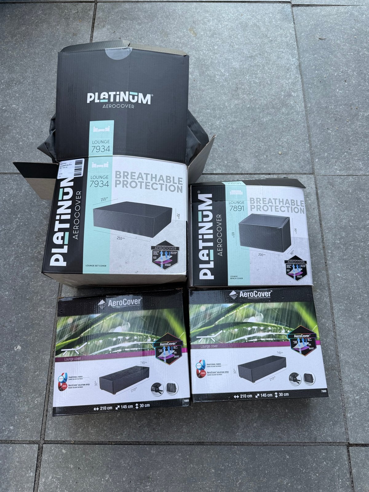 Nieuwe Aerocover en Platinum Aerocover beschermhoezen, Ophalen of Verzenden, Nieuw