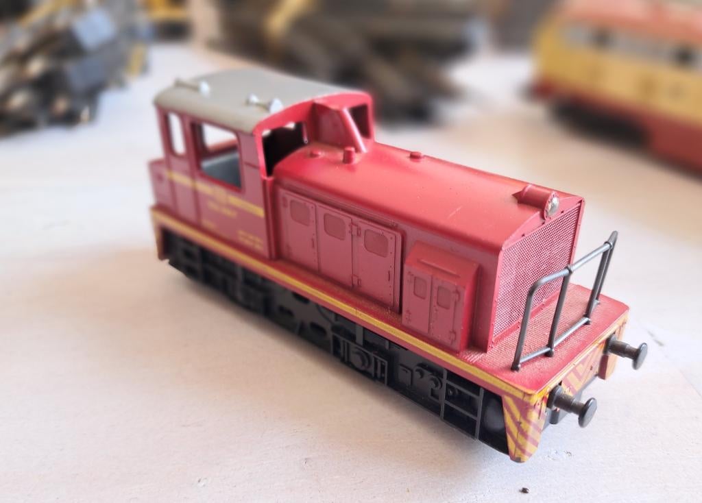 lima rangeerlocomotief DB 332, Ophalen, Gebruikt, Analoog, Lima