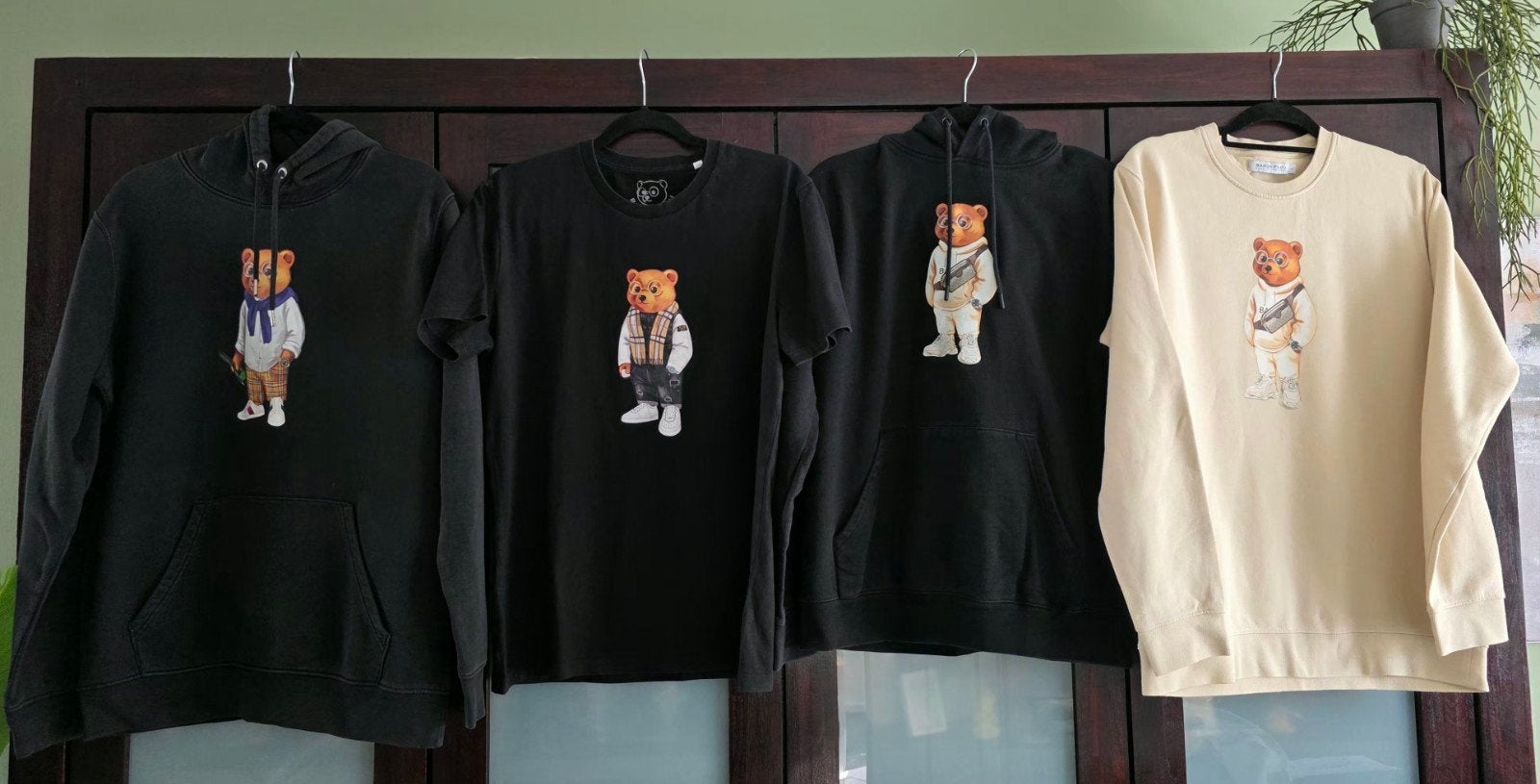 Baron Filou 4x trui/shirt met beerprint, Baron Filou, Meerkleurig, Overige maten, Ophalen of Verzenden