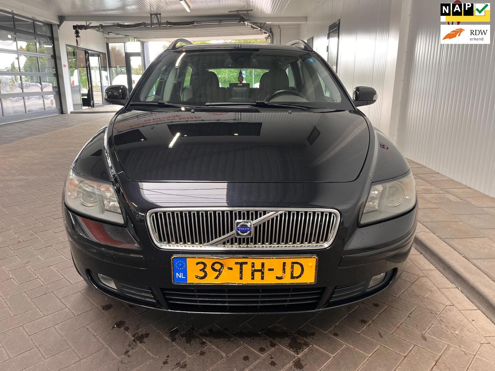 Volvo V50 2.4 Edition I, Auto's, Stof, Gebruikt, Beige, 700 kg