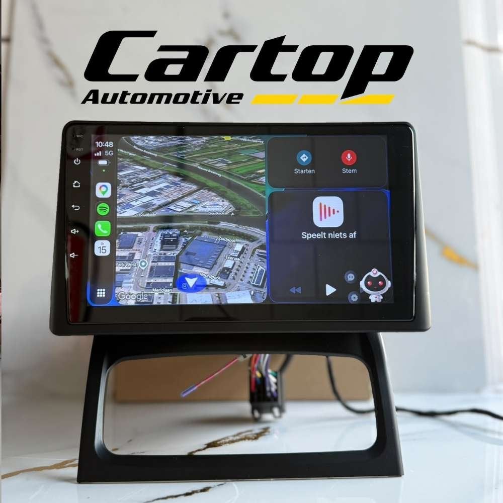 Renault Clio 2 Autoradio • CarPlay Android Auto, Auto diversen, Cartop-Automotive Bv., Zo goed als nieuw, Info@cartop-automotive.nl