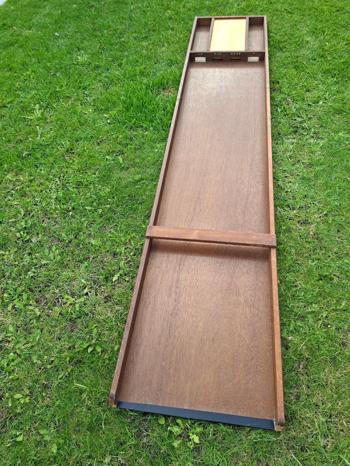 200 cm Houten sjoelbak met 30 sjoelstenen, Ophalen of Verzenden, Nieuw