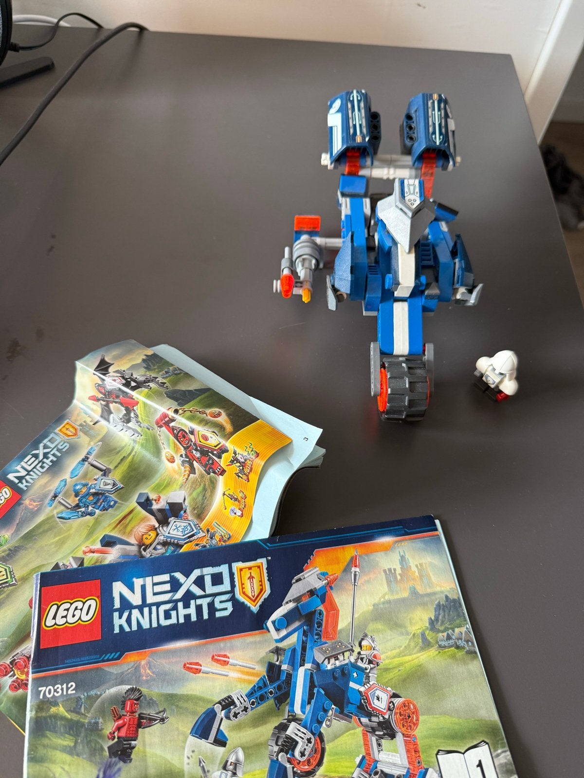 LEGO Nexo Knights 70312 - Lance's Mecha Paard, Ophalen of Verzenden, Gebruikt, Overige merken