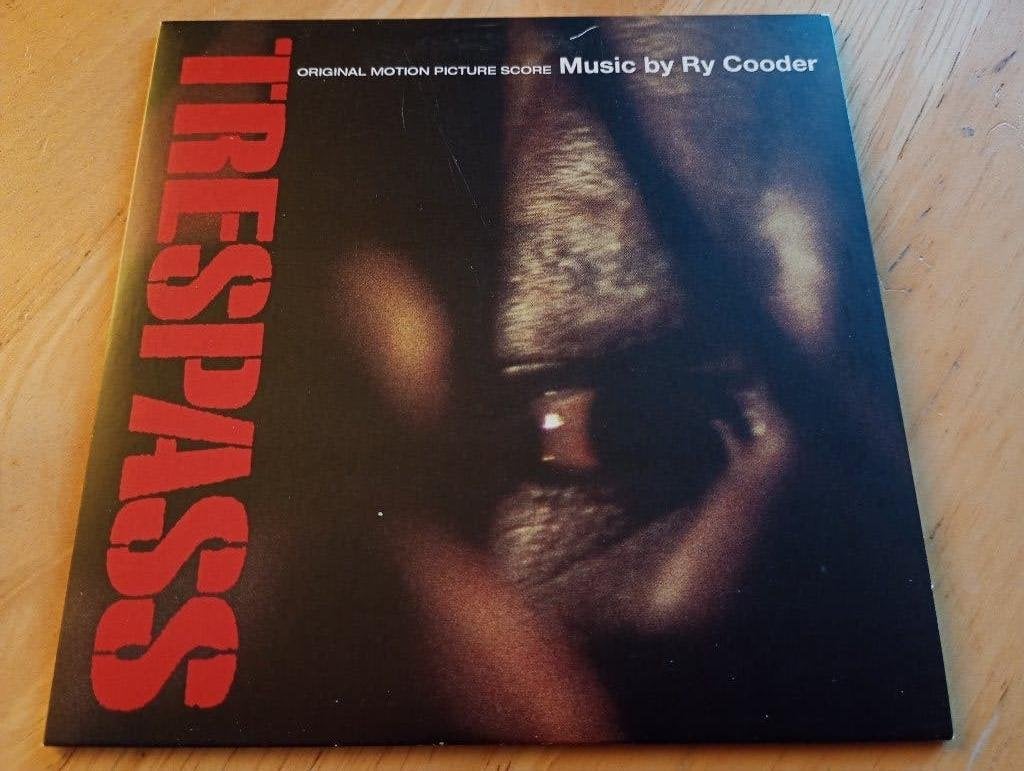 CD Ry Cooder - Trespass: Original Motion Picture Score, Verzenden, Zo goed als nieuw