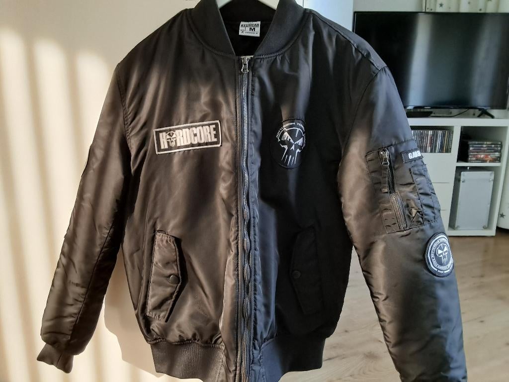 RTC Skyline Bomberjack, Kleding | Heren, Jassen | Winter, Zo goed als nieuw, Maat 48/50 (M), Zwart, Ophalen of Verzenden