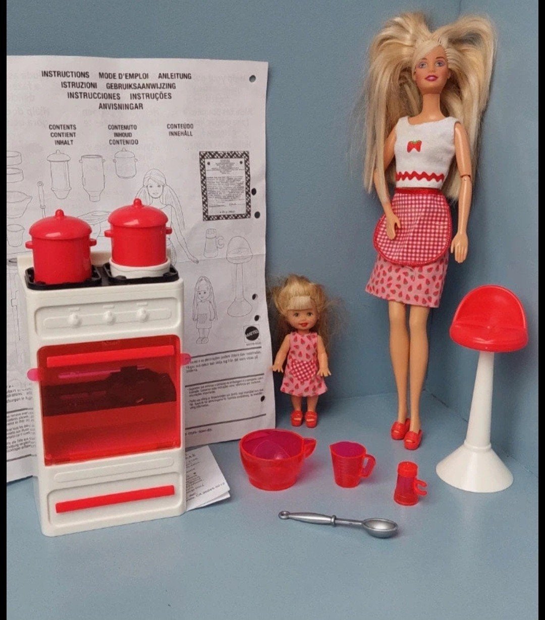 Barbie en Kelly Fun Treats, Verzamelen, Ophalen of Verzenden, Gebruikt, Pop