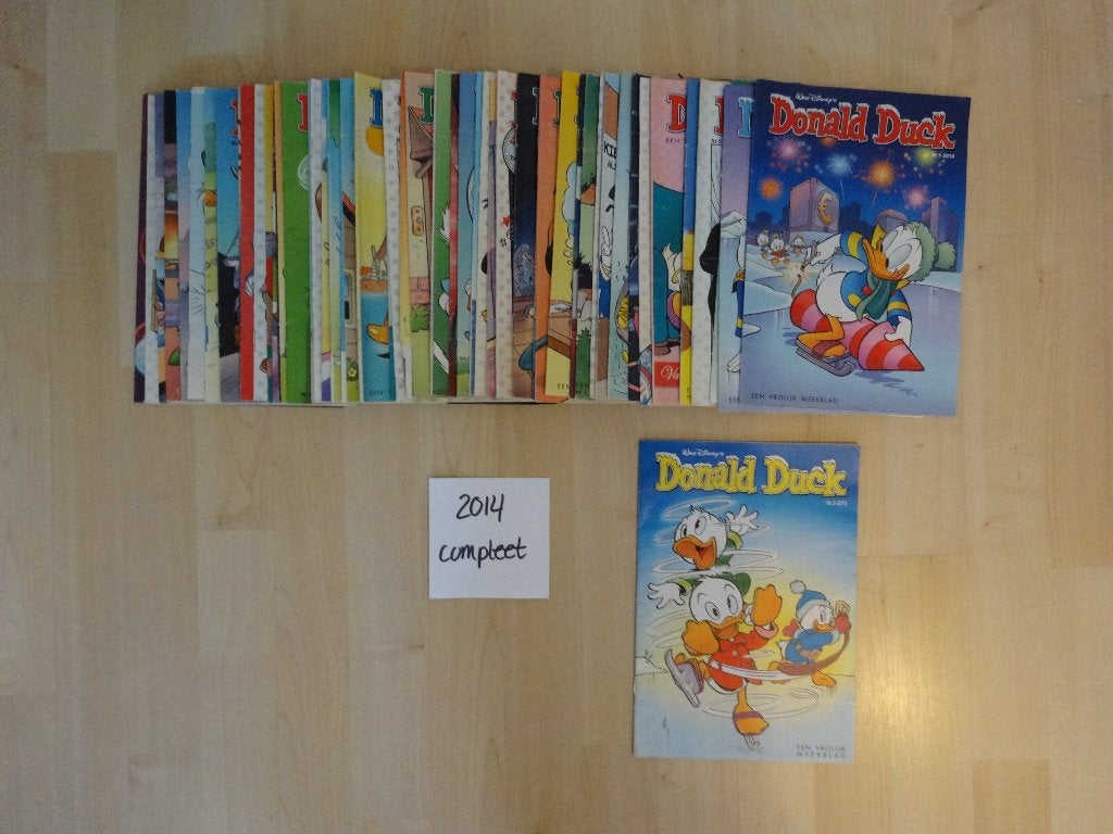 Donald Duck jaargang 2014 – compleet, Complete serie of reeks, Ophalen of Verzenden, Zo goed als nieuw