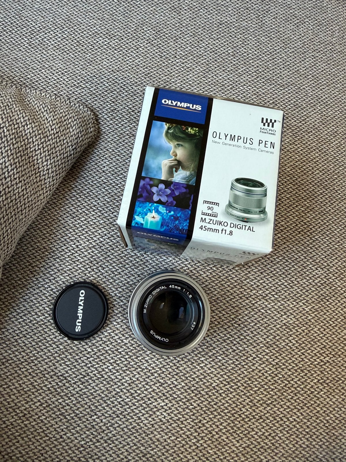 Olympus M.Zuiko Digital 45mm f/1.8 lens, Autofocus, Micro Four Thirds, Olympus, Ophalen of Verzenden
