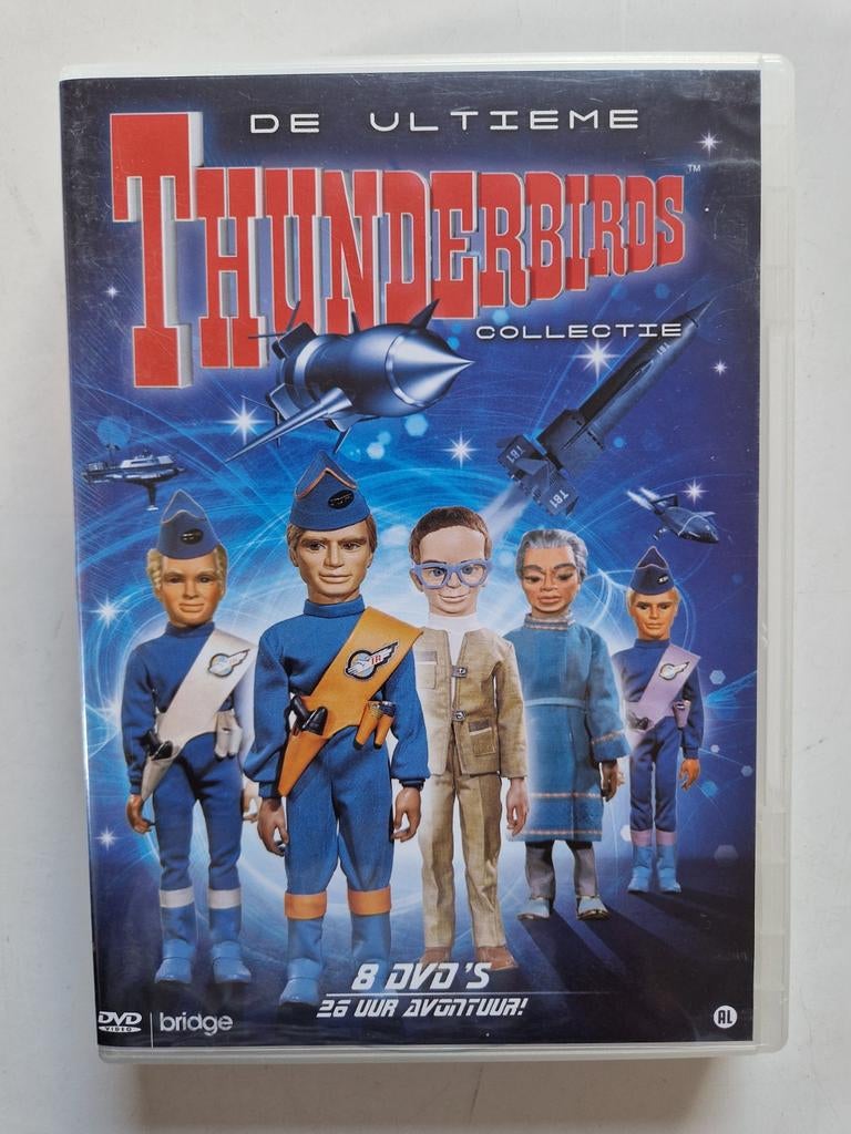Thunderbirds Collectie DVD - 8 DVD's, 25 uur avontuur!, Europees, Gebruikt, Alle leeftijden, Boxset