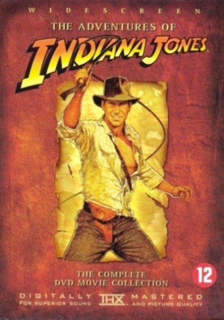 DVD box: The adventures of Indiana Jones (4 DVD's), Vanaf 12 jaar, Ophalen of Verzenden, Zo goed als nieuw, Actie