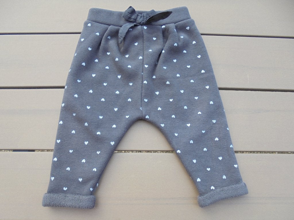 K52 Donkergrijs broekje Kiabi maat 68, Kinderen en Baby's, Kiabi, Broekje, Meisje, Ophalen of Verzenden