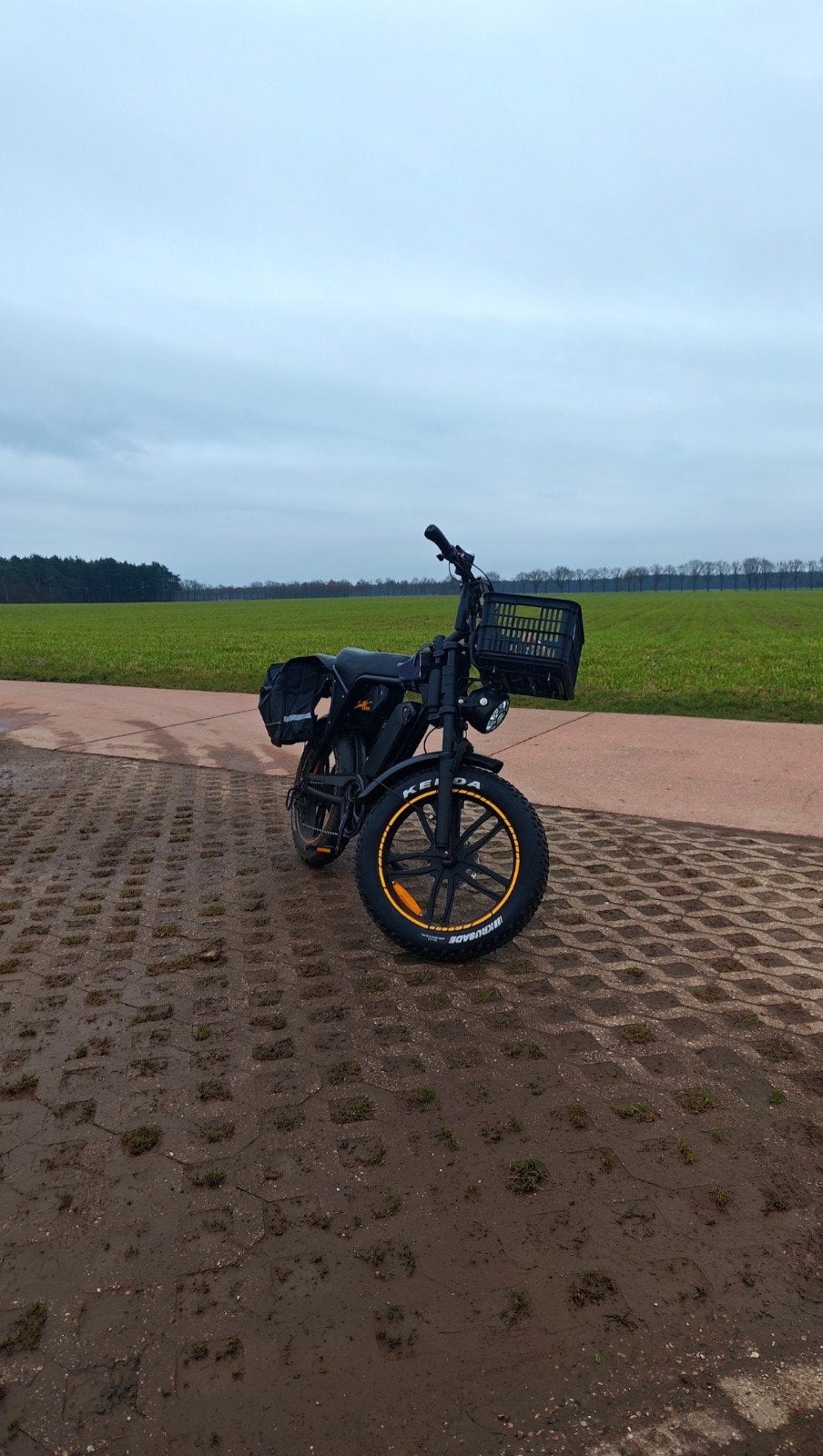 Fatbike Ouxi c80 max, 59 cm of meer, Ophalen of Verzenden, 50 km per accu of meer, Overige merken