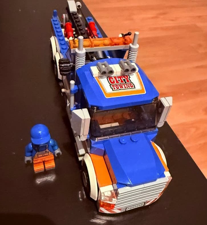 LEGO 60056 - mooie City Takelwagen met Minifiguur, Compleet, City, Lego, Ophalen of Verzenden