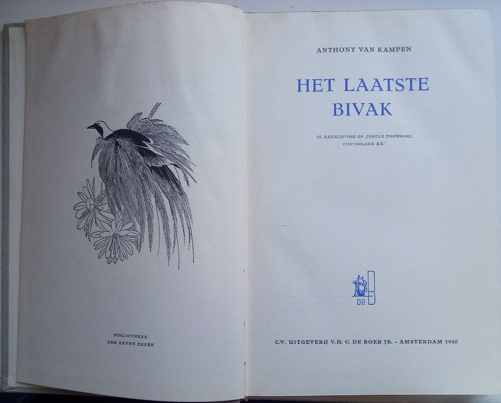 Het laatste Bivak (deel van trilogie Jungle), Boeken, Verzenden, Gelezen, Anthony van Kampen