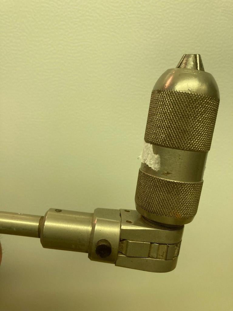 Vintage handboor - Boorzwengel, Ophalen of Verzenden, Gebruikt