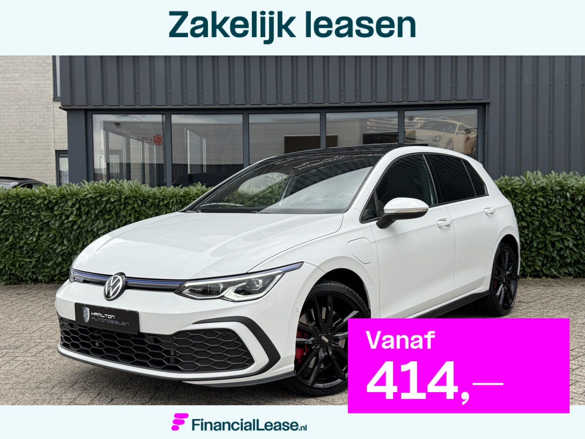 Volkswagen Golf 8 GTE 1.4 TSI 245pk DSG / Aut. E-Hybrid Pano, Dealer onderhouden, Gebruikt, Euro 6, 4 cilinders