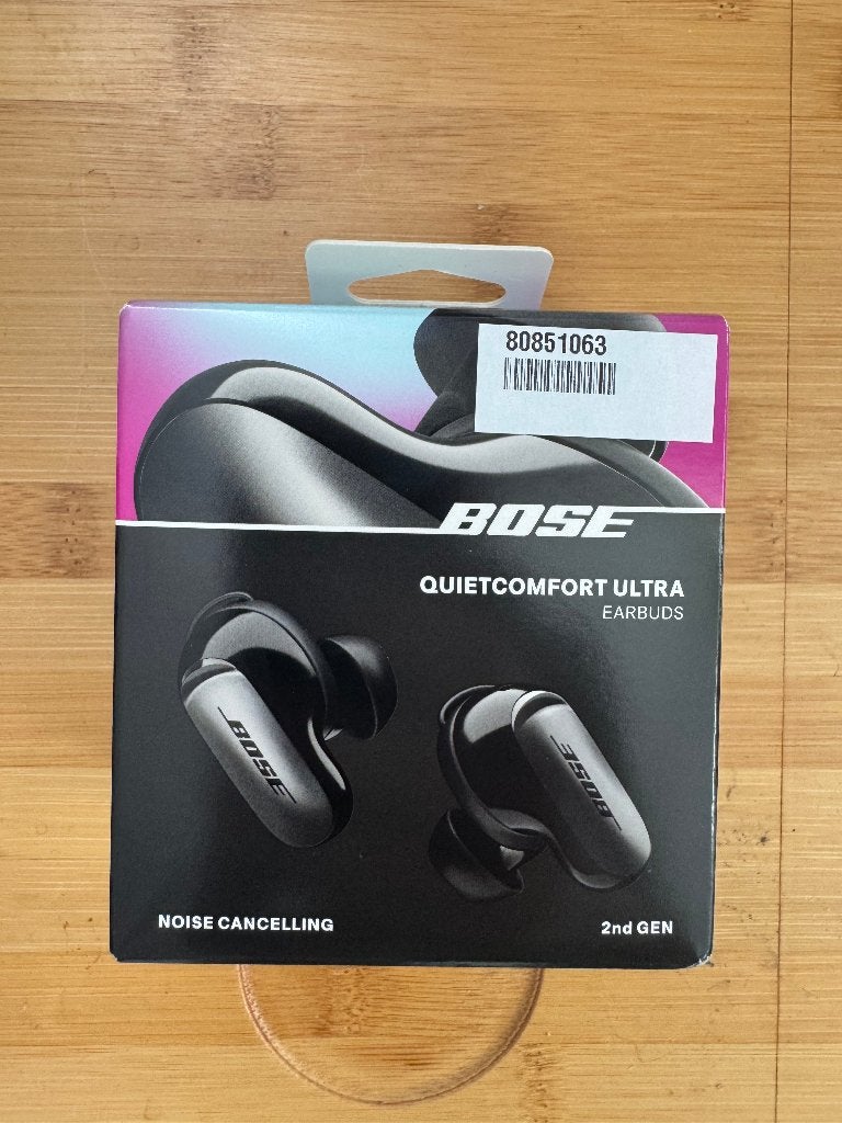 Bose QuietComfort Ultra Earbuds (2nd Gen) Zwart – Nieuw, In-ear, Multipoint, Verzenden, Nieuw