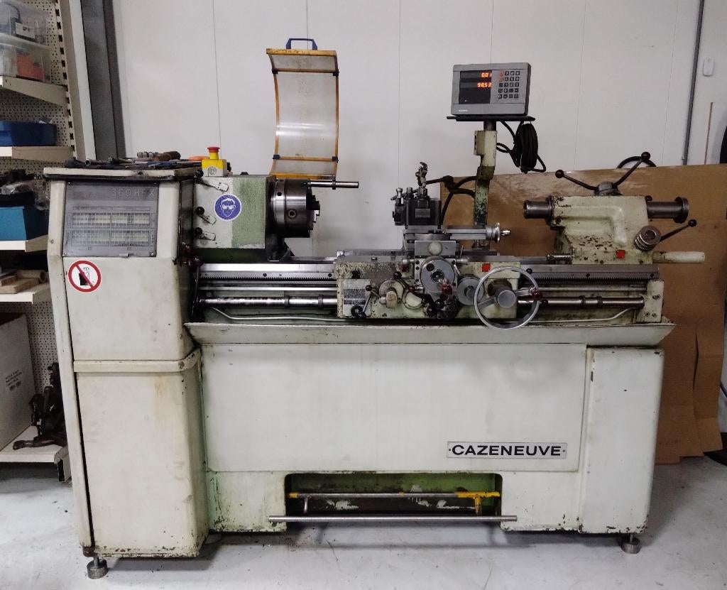 Cazeneuve HBX360, Ophalen, Gebruikt, Metaaldraaibank, 500 tot 1000 mm